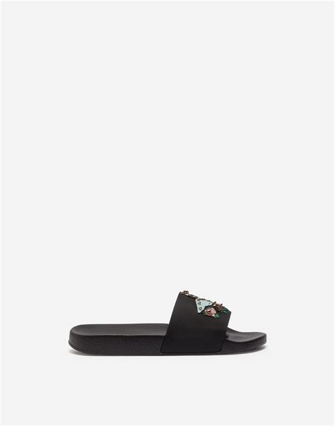 dolce gabbana slippers mens|dolce and gabbana slippers women's.